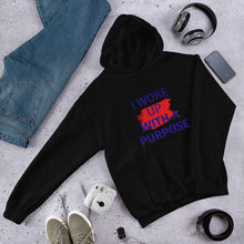Load image into Gallery viewer, I WOKE UP Hooded Sweatshirt