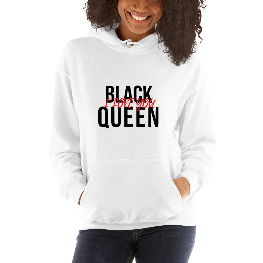 Love Black Queen Unisex Hoodie